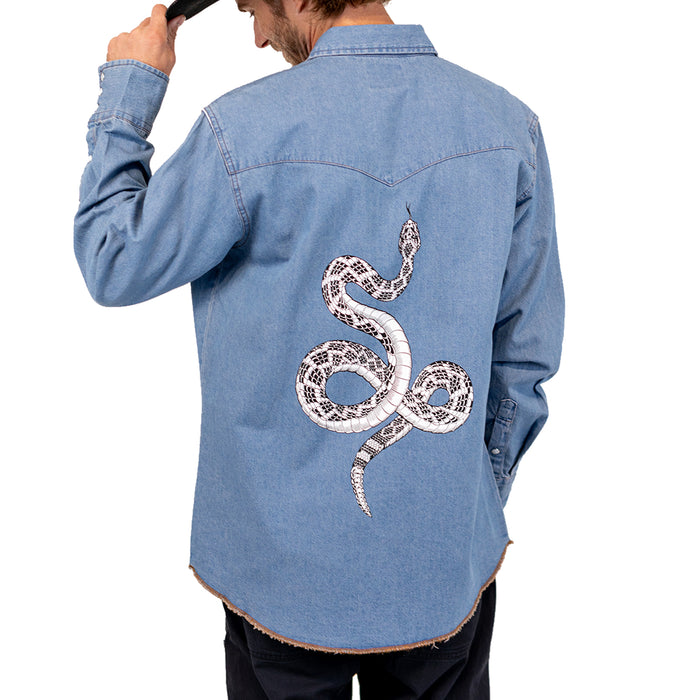 Wrangler Rattlesnake Denim Shirt