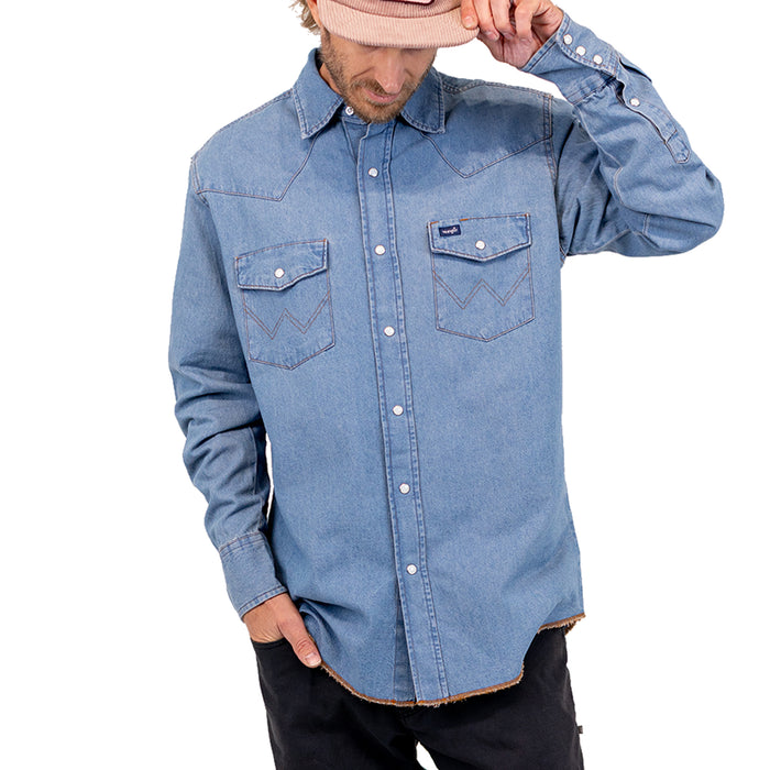 Wrangler Rattlesnake Denim Shirt