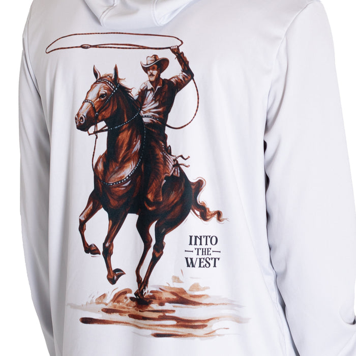 UV Sun Hoodie - Cowboy