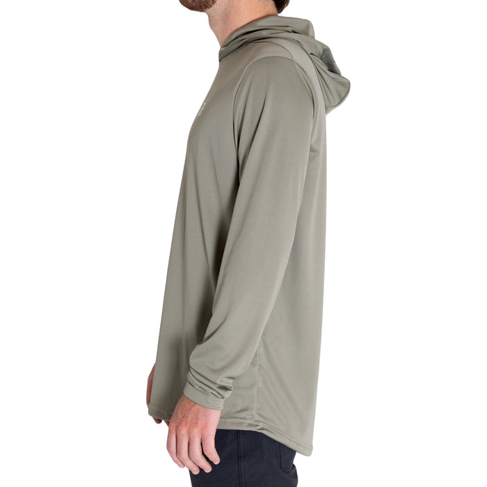 UV Sun Hoodie - Olive Grey