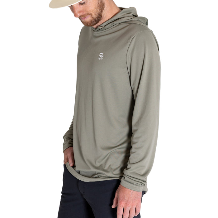 UV Sun Hoodie - Olive Grey