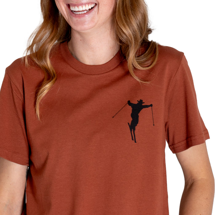 Cowboy Skier Tee