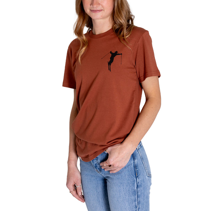 Cowboy Skier Tee