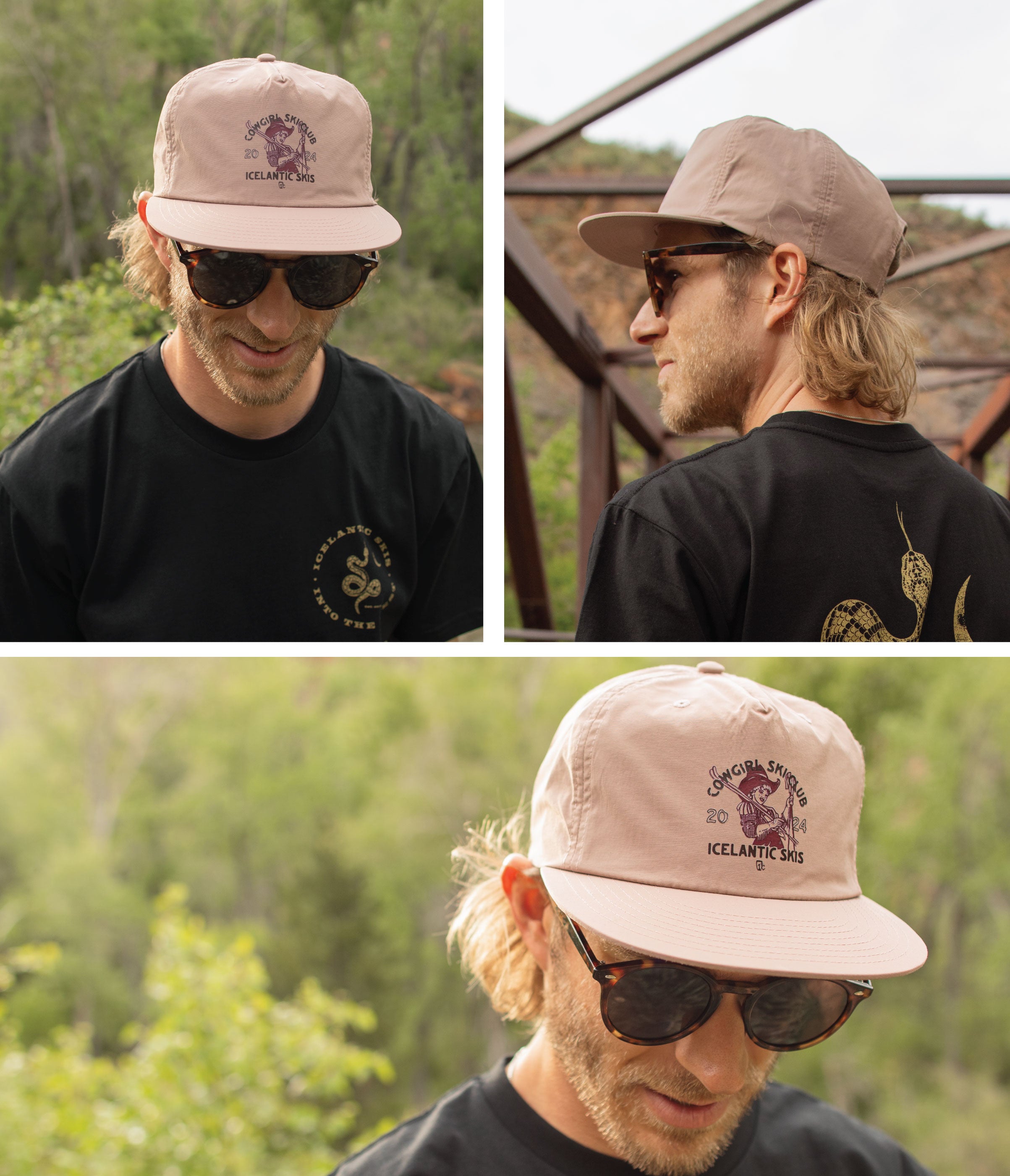 Cowgirl Ski Club Nylon Cap