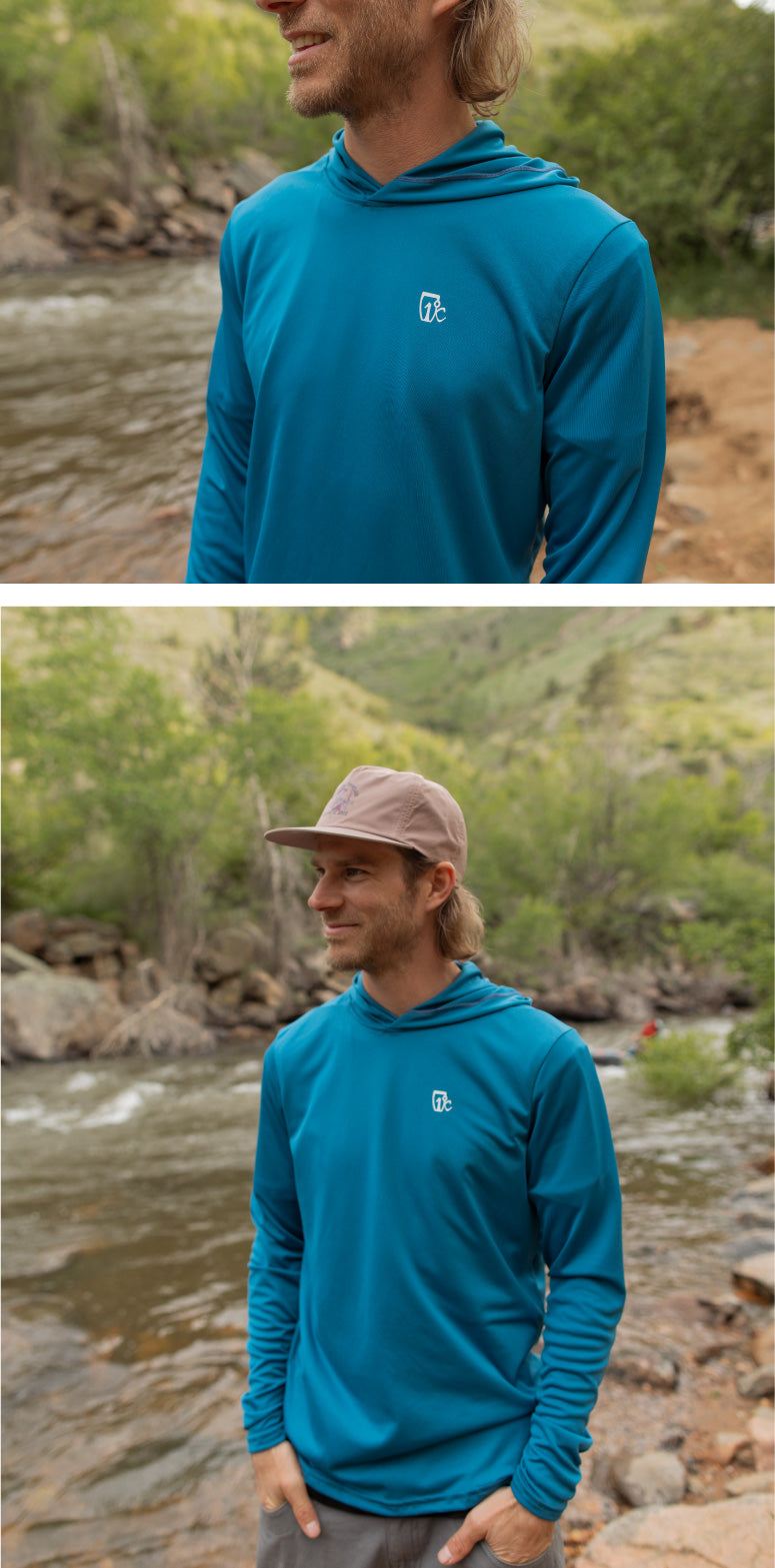 UV Sun Hoodie - Celestial Teal